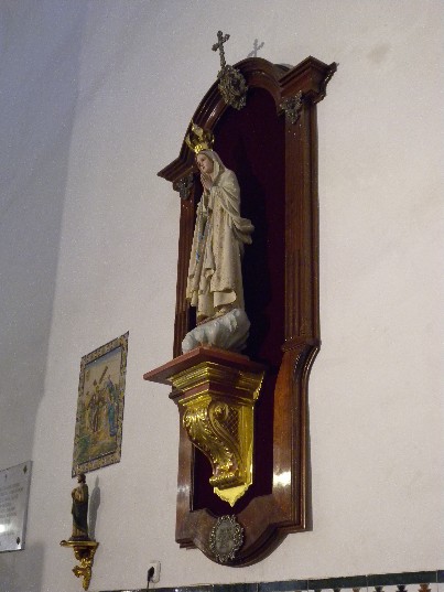 Retablo para la Virgen de Fátima en San Julian